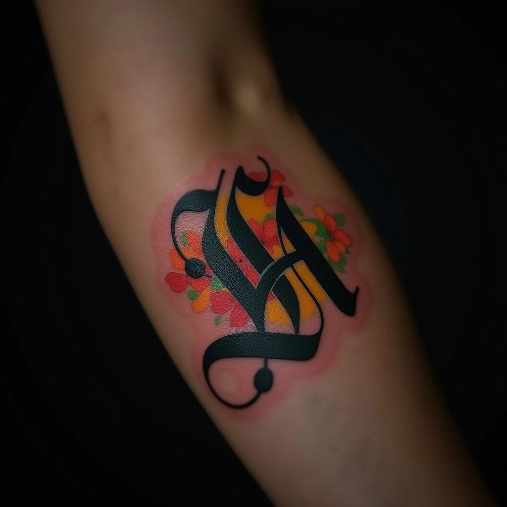Calligraphy Lettering Tattoos for Forearms: Inspiring Designs