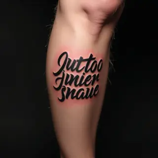 Best Tattoo Writing for Men: Leg Designs & Inspiration