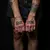 Small Traditional Grey Leg Tattoos with Meaningful Words