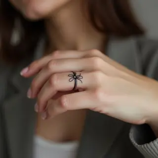 The Elegant Language of Line Finger Tattoos: Meaning & Inspiration