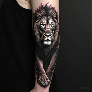 Lion Sleeve Tattoo Ideas: A Roar of Power & Design