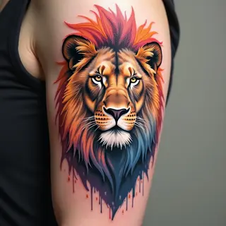 Roaring Inspiration: Lion Tattoo Ideas for Strength & Family