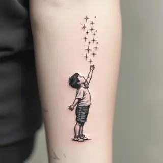 Lost Child Tattoo Ideas: Finding Comfort in Ink