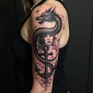 Lower Sleeve Tattoo Ideas: A Flowing Tapestry of Ink