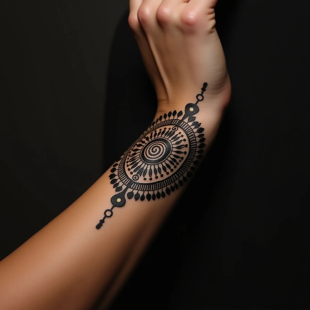 Tiny Mandala Face Tattoos: Meaning & Inspiration