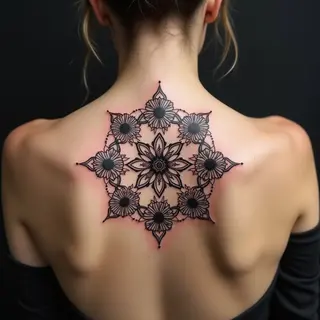 Intricate Mandala Tattoo Design