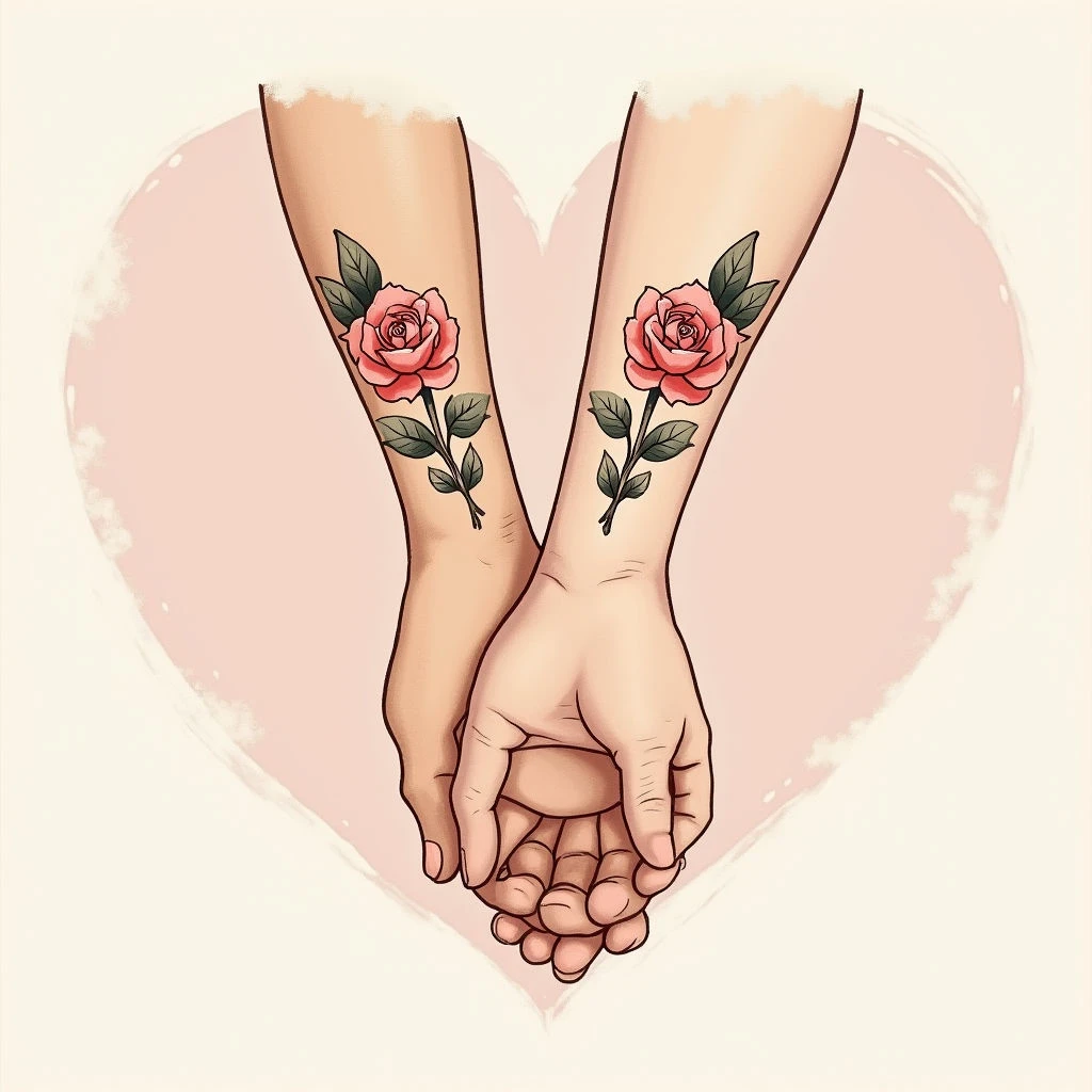 Matching Tattoos for Mom & Daughter: Meaningful Designs
