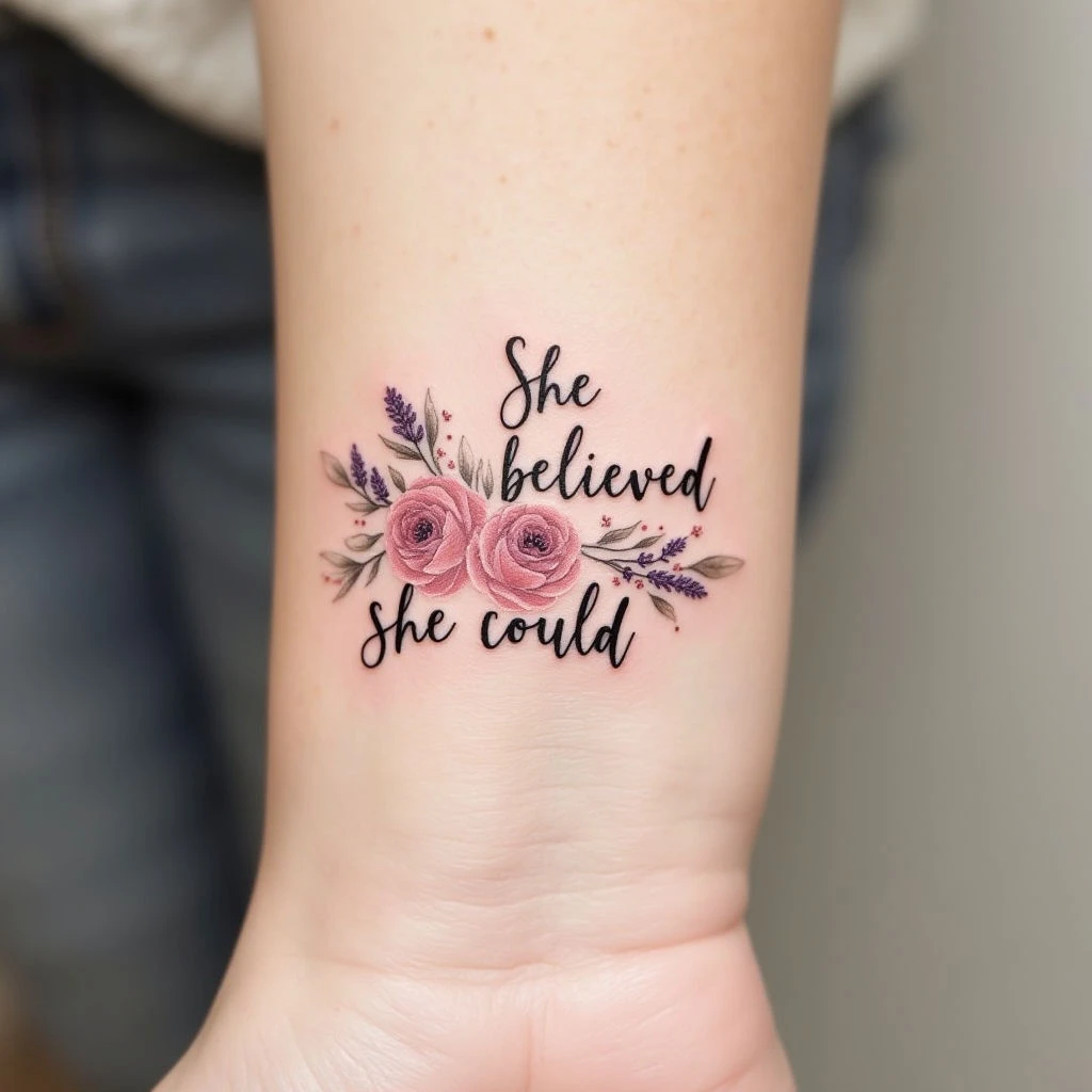 Meaningful Quote Tattoos for Women: Inspiration & Design Ideas