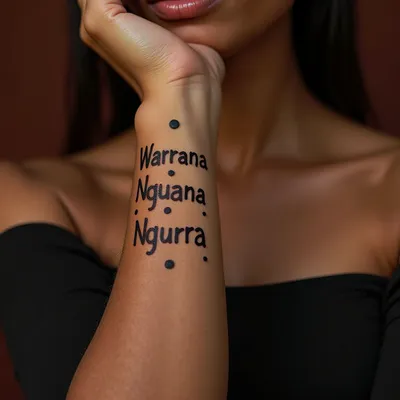 Meaningful Word Tattoos for Women: Stories in Ink