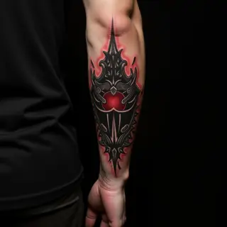 Biomechanical Forearm Tattoo to Honor My Brother's Memory