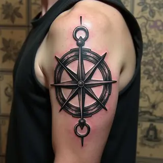 Unveiling the Meaning of a Compass Tattoo for Men: Guidance, Adventure & More