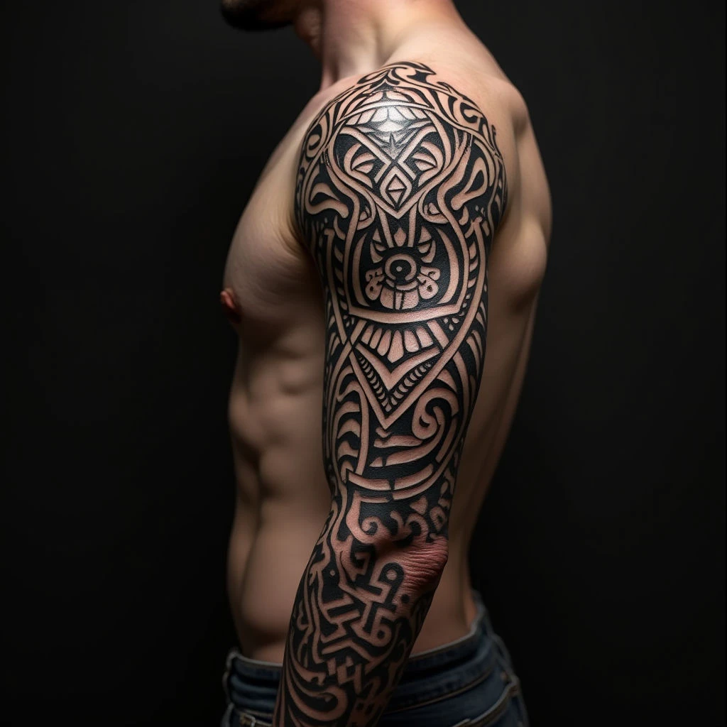 Men's Half Sleeve Tattoo Ideas: Inspiration & Cultural Respect
