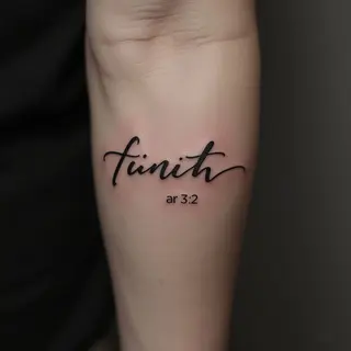 Minimalist Lettering Tattoo Ideas for Men