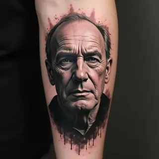 Men's Memorial Tattoos for Dad: Honoring His Legacy Through Ink