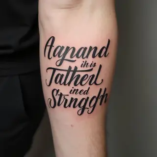 Mens Script Tattoo Ideas: A Guide to Elegant Ink