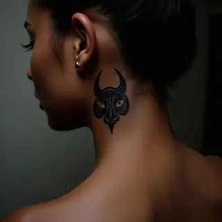Delicate Behind-Ear Tattoos for Girls: Simple & Stunning