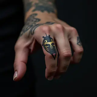 Tiny Biomechanical Finger Tattoos: How Small Can They Be?