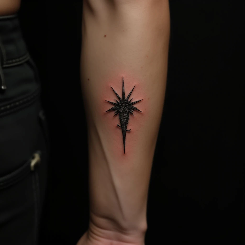 Minimalist Hand Tattoos for Guys: Meaningful Yellow Designs