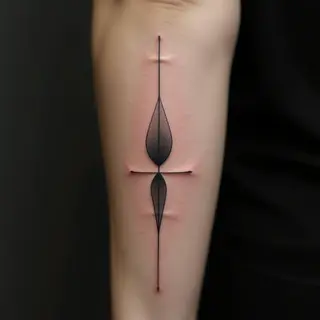 Small Minimalist Forearm Tattoos with Deep Meaning