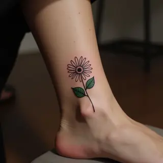 Delicate Small Ankle Tattoos for Girls: Simple & Stylish Designs