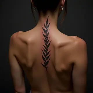 Minimalist Spine Tattoos for Women: Inspiring Designs