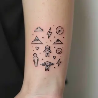 Minimalist Tattoo Inspiration: Delicate Line Work Designs