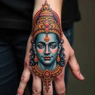 Modern Hindu Tattoo Designs for Men's Hands: A Guide to Meaning and Style