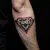 Name Forearm Tattoos for Men: Geometric Designs & Metallic Flair