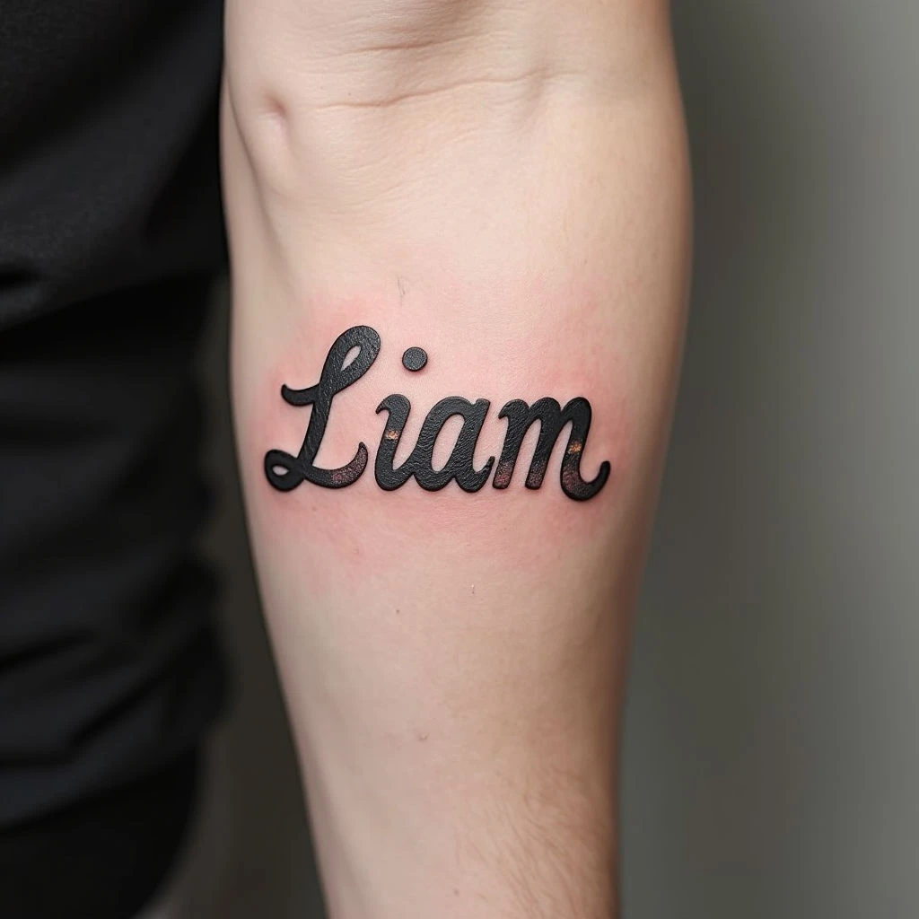 Name Forearm Tattoos for Men: Designs & Meanings