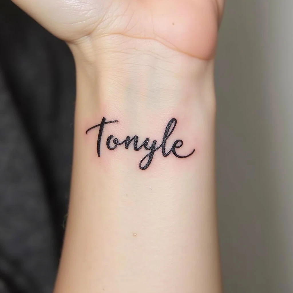Name on Side of Wrist Tattoo: Meaning, Design & Placement