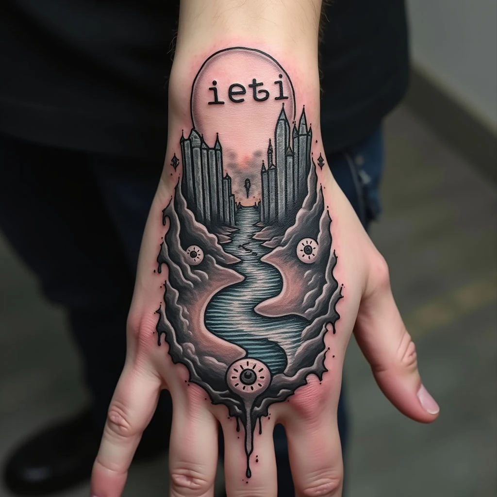 Name Tattoo Designs for Men's Hands: A Dreamlike Guide