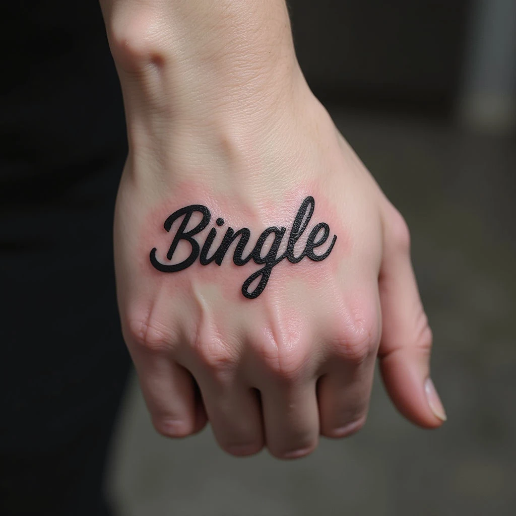 Name Tattoo Designs For Male Hand: A Guide to Style & Meaning