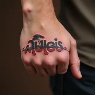 Name Tattoo Designs for Men on Hands - Cultural Meanings & Inspiration