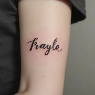 Elegant Name Tattoo Ideas for Women