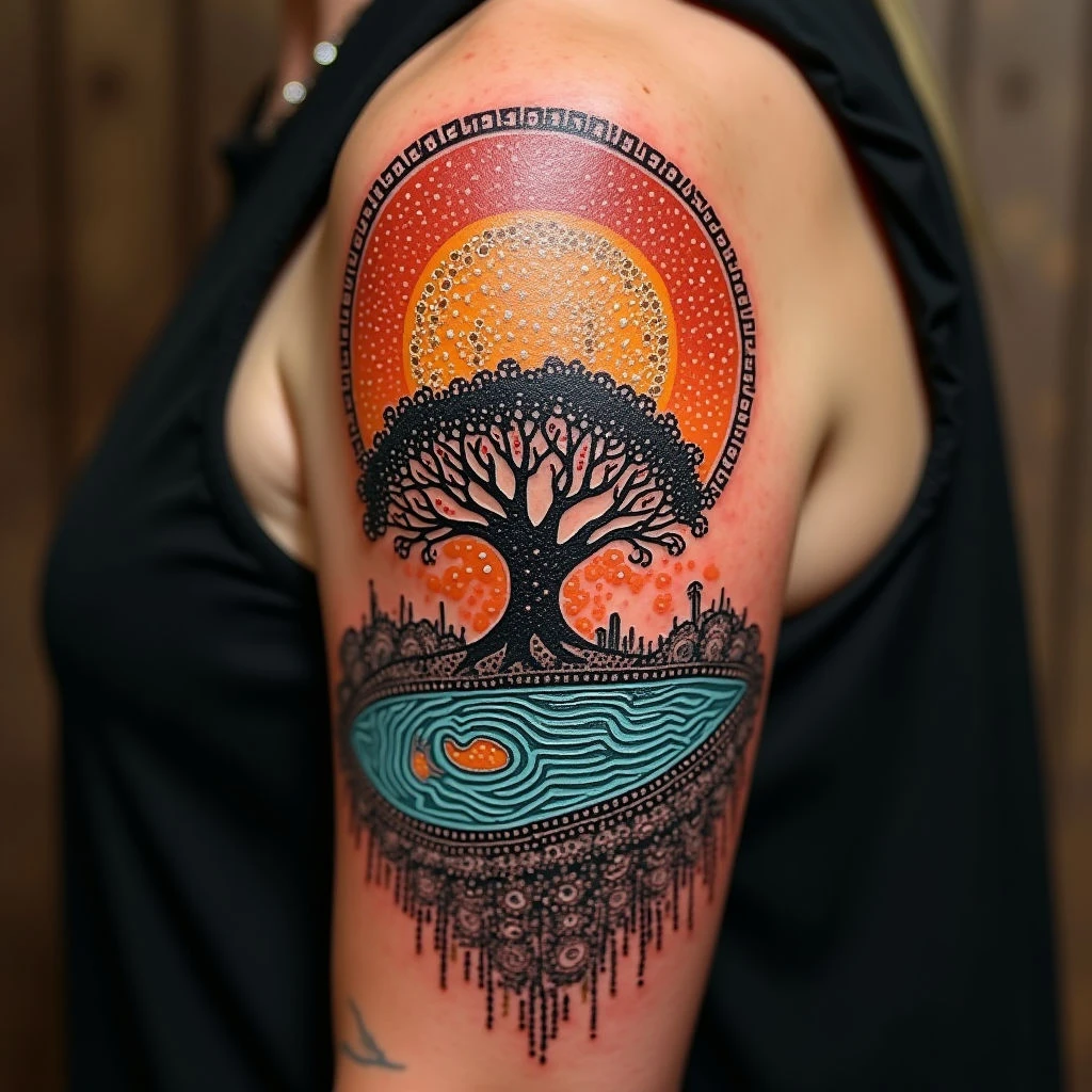 Dreamtime Names: Aboriginal Tattoo Ideas for Your Bicep