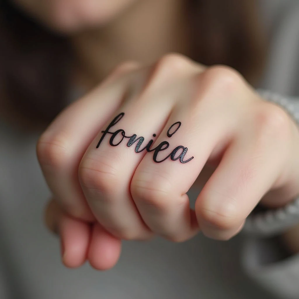 What Does a Name Tattoo on Your Finger Mean?