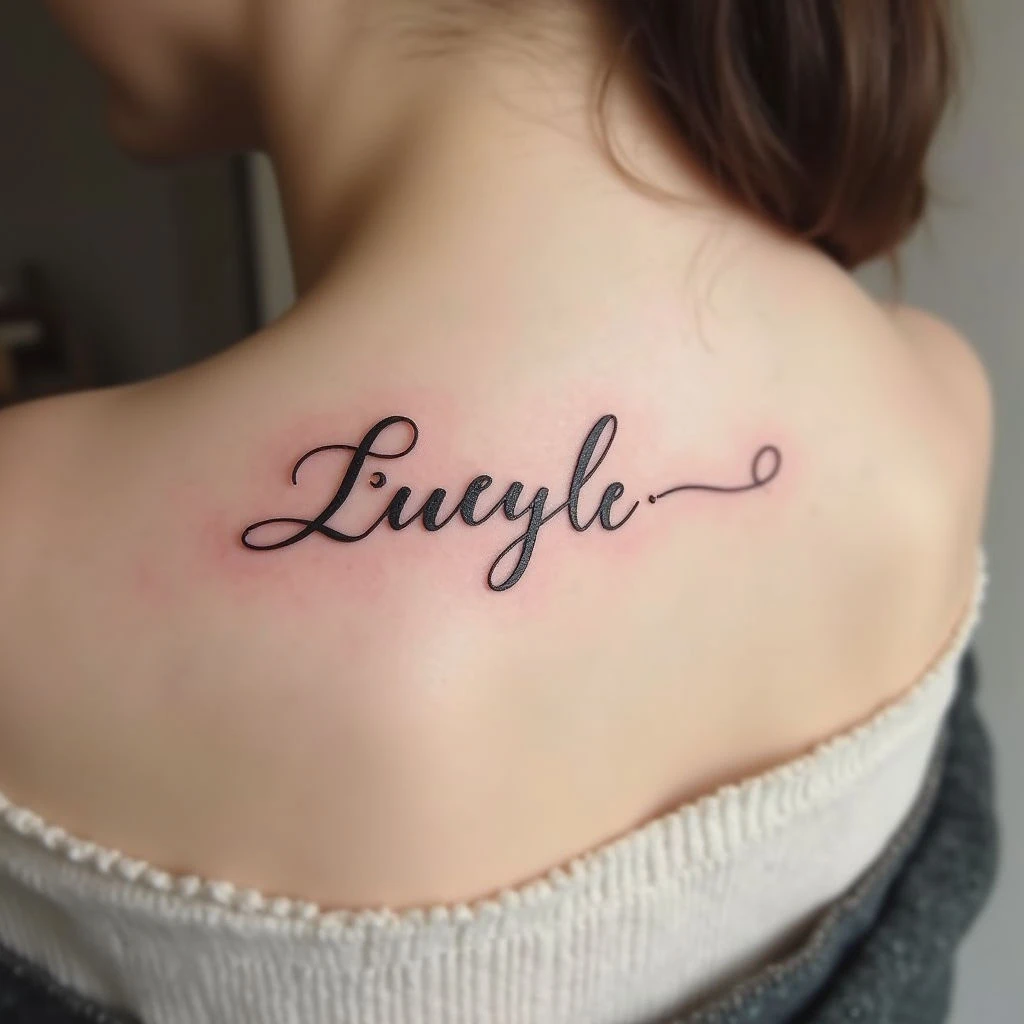 Names in Tattoo Writing: A Guide to Meaningful Inks