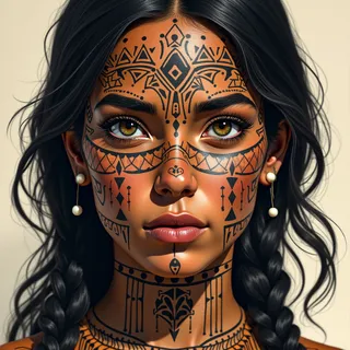 Decoding Native American Face Tattoo Meanings: A Cultural Journey