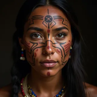 Native American Female Face Tattoo Meanings: A Cultural Guide
