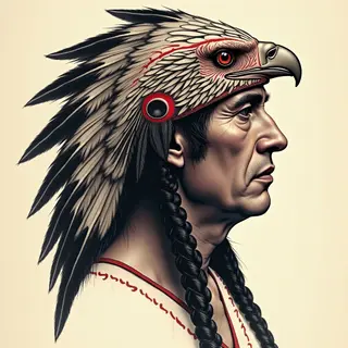 Understanding Native American Head Tattoos: Symbolism & History