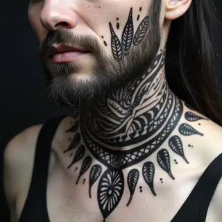 Unearthing the Meaning of Native Chin Tattoos: A Dark Art Perspective