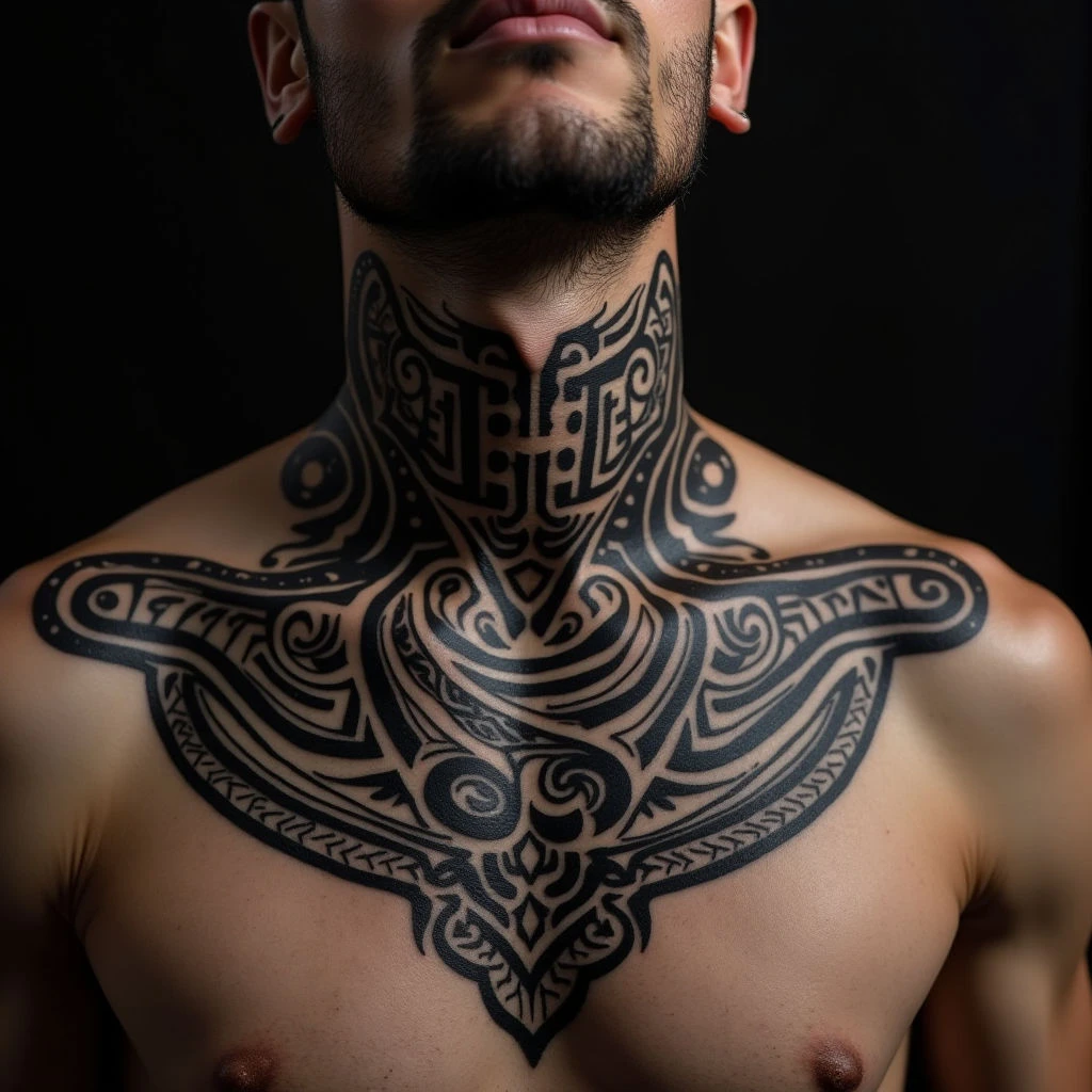Neck Name Tattoo Ideas for Men: A Guide to Meaningful Designs