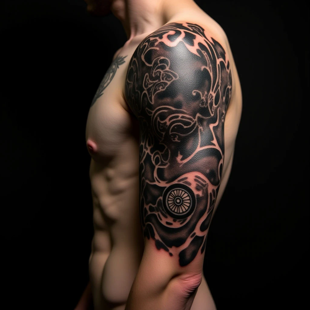Neo Traditional Biomechanical Body Tattoos: A Guide