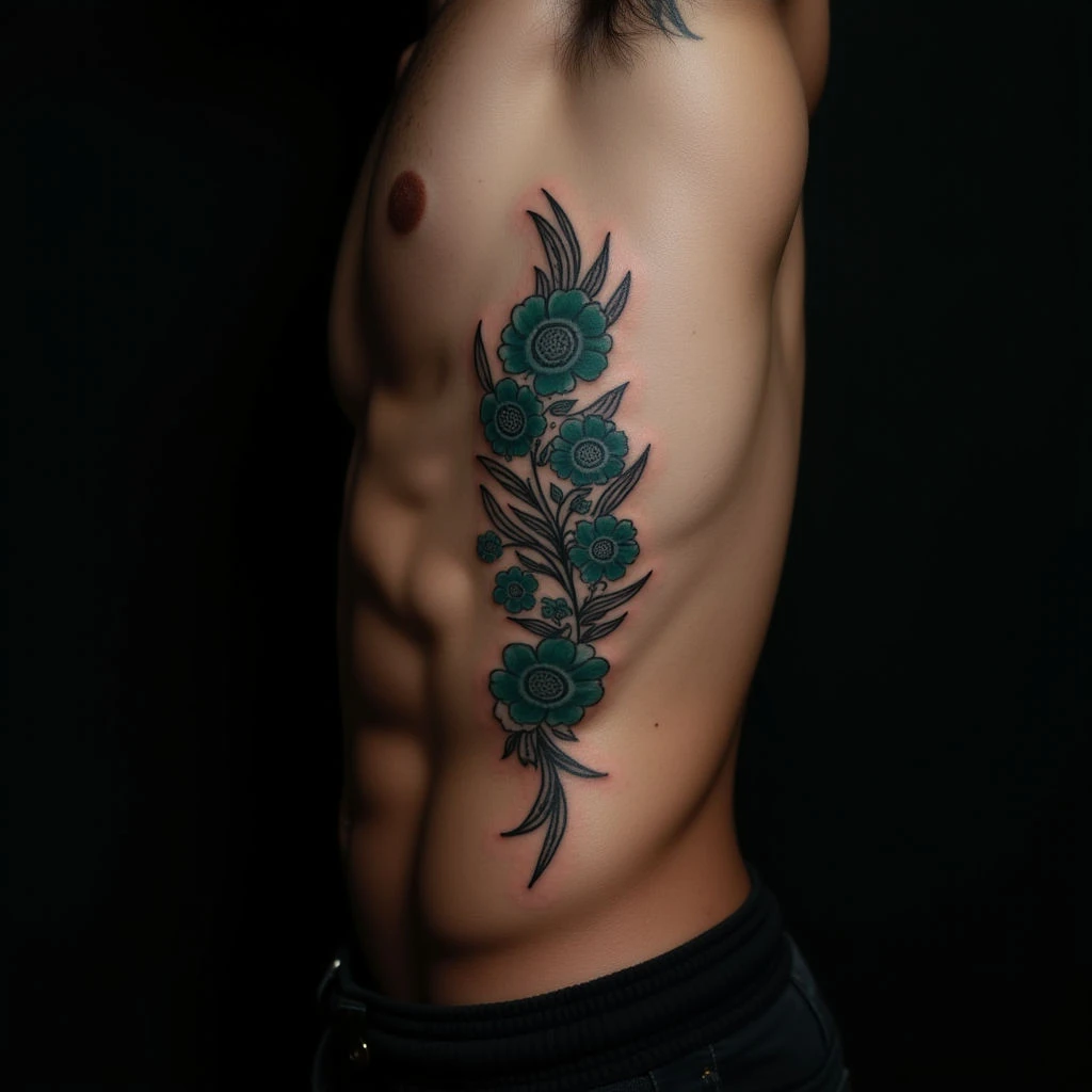 Neo-Traditional Stomach Tattoos for Men: Meaning & Design Ideas