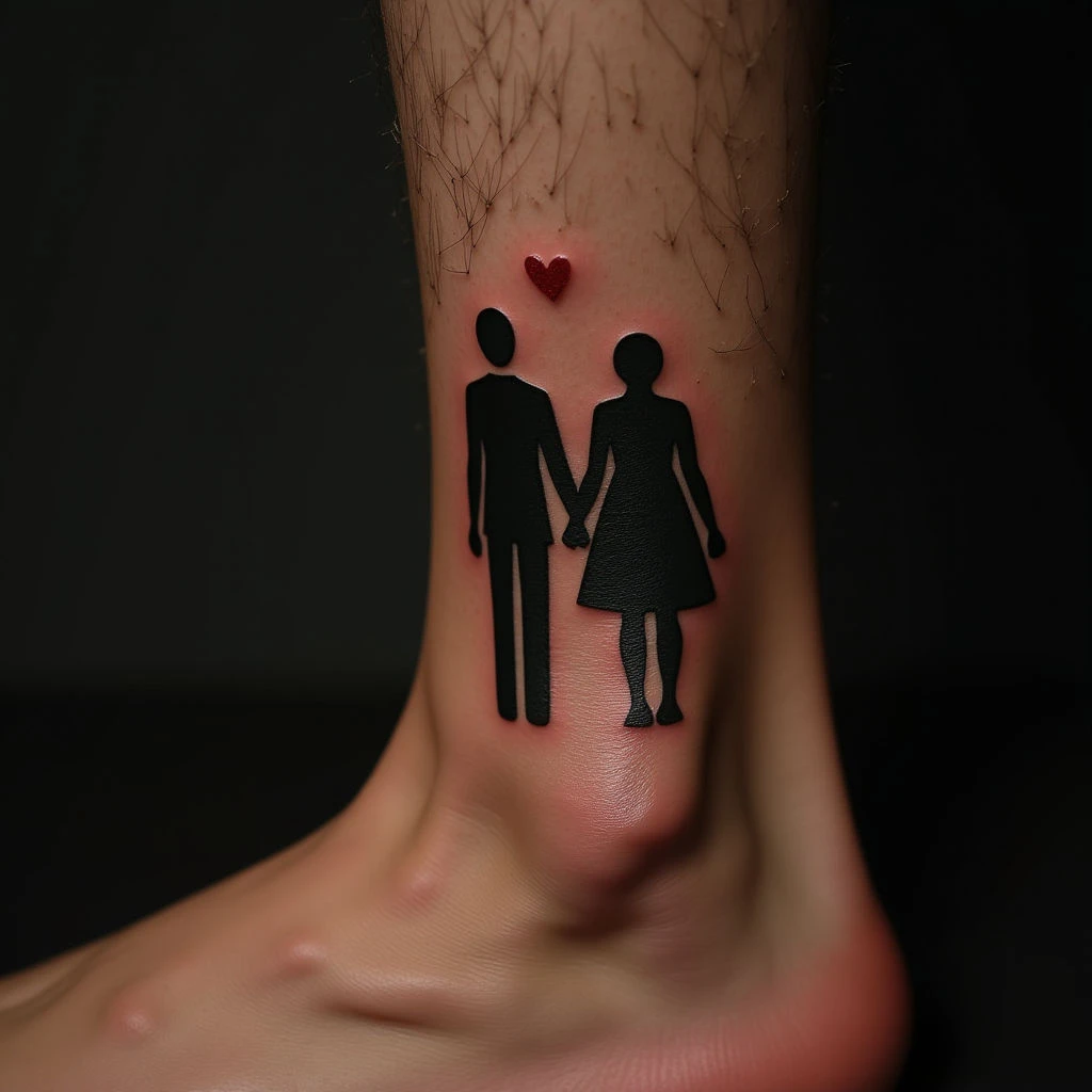 Brother & Sister Tattoos: New School Ankle Designs with Meaning
