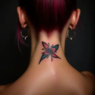 Cute Behind the Ear Tattoos for Women: New School Style!
