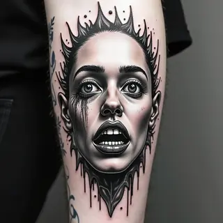 Exploring New School Tattoo Style: A Black & White Guide