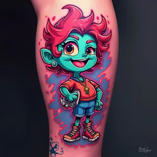 What is New School Tattoo Style?