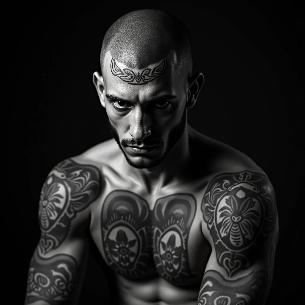 Old School Head Tattoos for Men: Meaning & History
