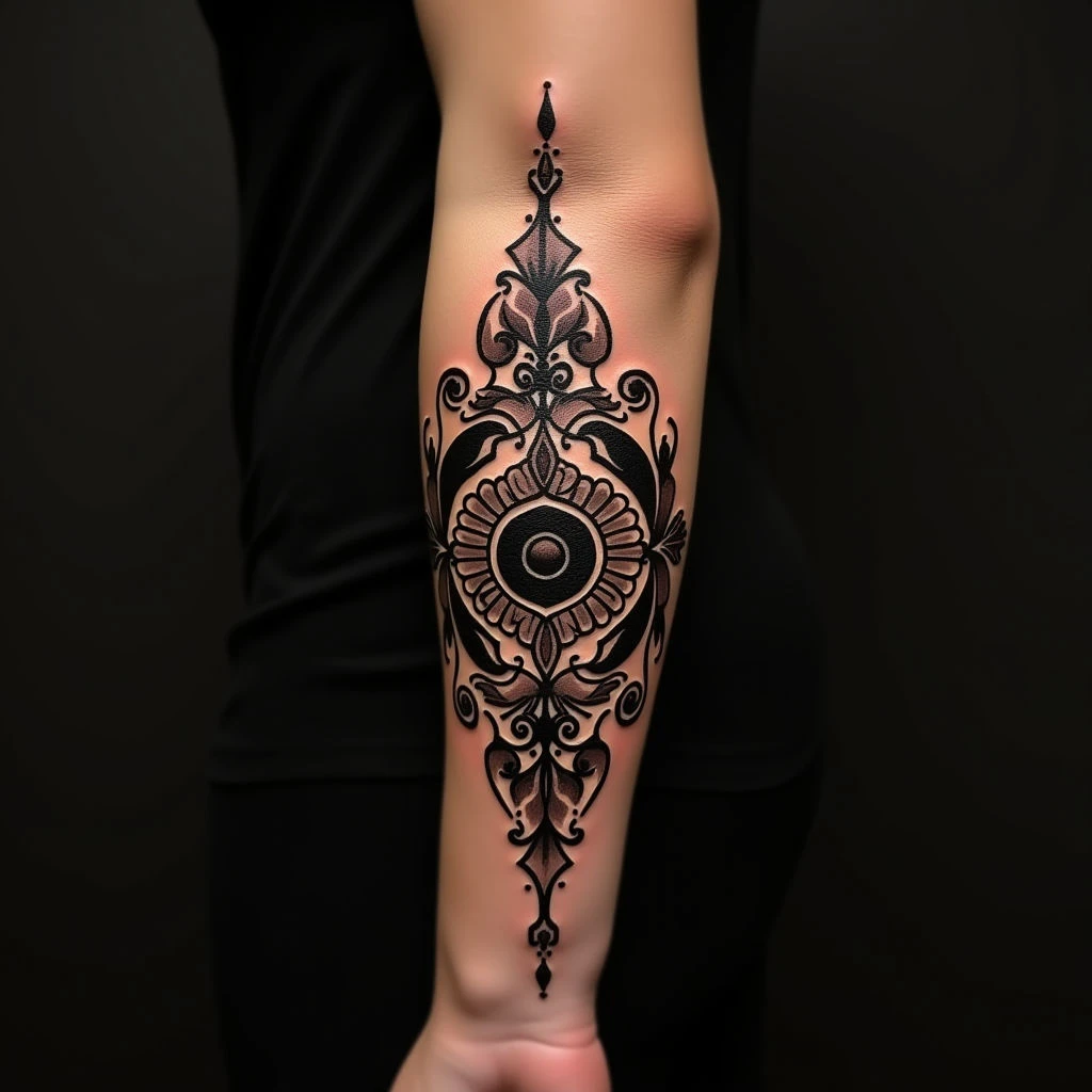 Transform Your Arm: Ornamental Cover-Up Tattoos for Women